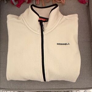 Merrell Off-White Fleece Jacket NWOT